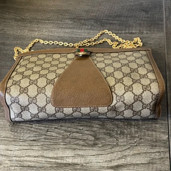 💎GUCCI SHERRY LINE CLUTCH/ CROSSBODY BAG💎 - Picture 7 of 14